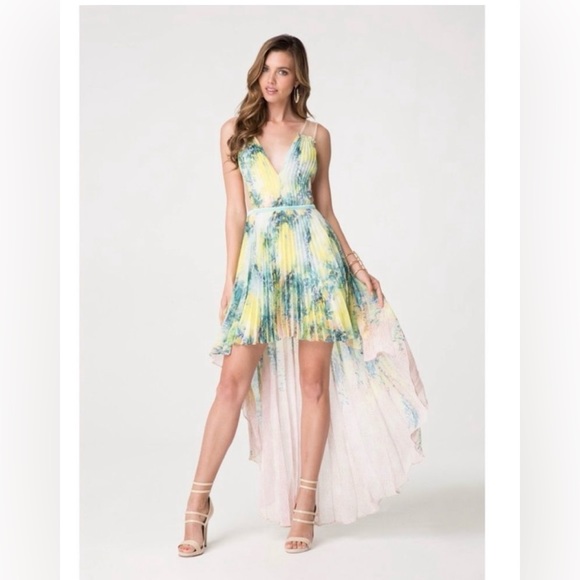 Bebe Dress High Low - Picture 1 of 13